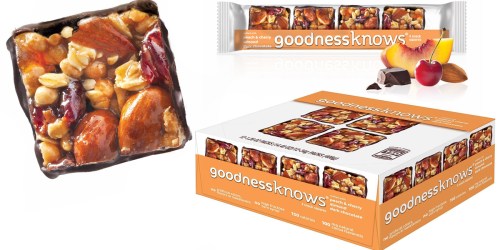 Amazon: 12-Count Box of Goodnessknows Snack Squares Only $7.18 Shipped