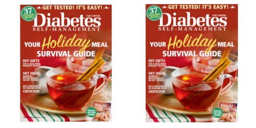 FREE Subscription To Diabetes Self Management
