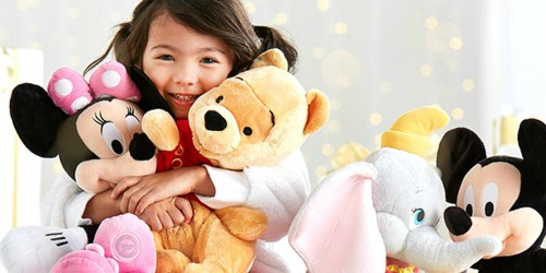 DisneyStore.com: Buy One Select Plush, Get One for $1 + Free Shipping w/ ANY Disney Parks Purchase