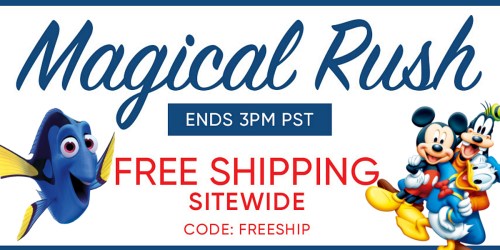 DisneyStore: Rare FREE Shipping on ANY Order (Through 3PM PST) + Twice Upon a Year Sale