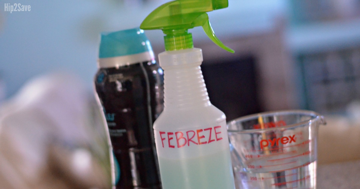Homemade Febreze Spray - Going Zero Waste