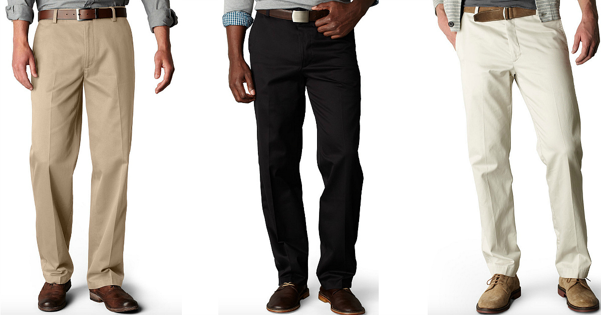 Macy's.com: Men's Dockers Signature Khaki Pants Only $13.99 (Regularly $58)