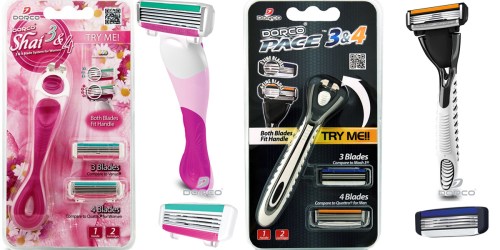 DorcoUSA: Pace or Shai Razors Try Me Set ONLY $1.99 Each Shipped (Regularly $5.99)