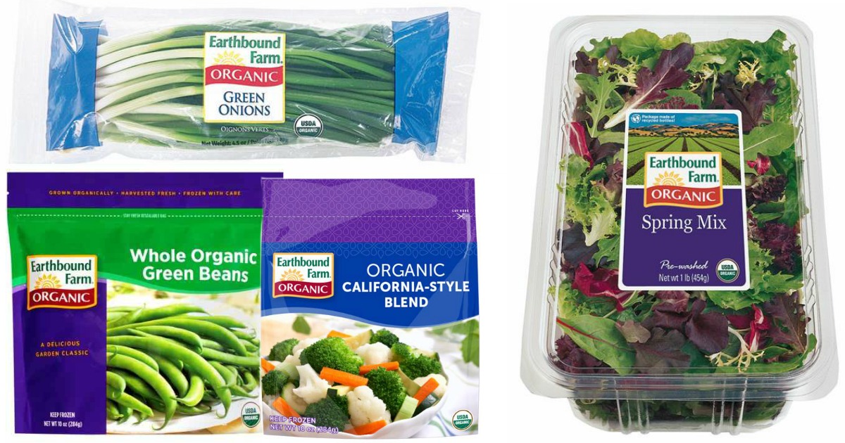 Rare 2/2 Earthbound Farm Organic Product Coupon (Save on Organic Veggies!)