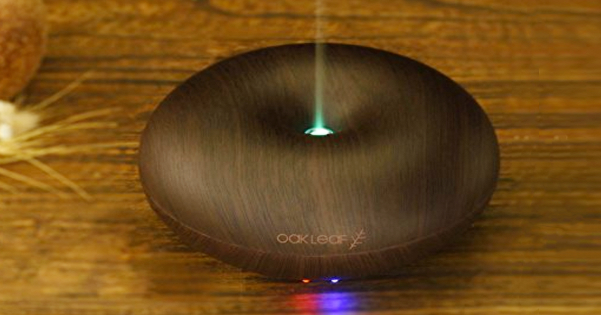 Amazon Oak Leaf Essential Oil Wood Grain Diffuser ONLY 21.99