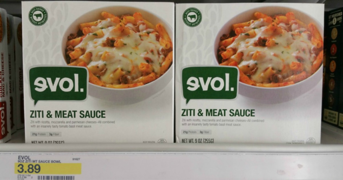 Target Evol Single Serve Meals Only 1.17 & More