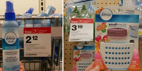 Target: FIVE Febreze Products Only $5.88 (After Gift Card) – Just $1.18 Each