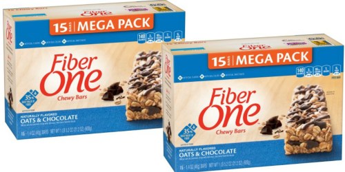 Amazon: 30 Fiber One Oats & Chocolate Bars Just $11.40 Shipped (Only 38¢ Per Bar)