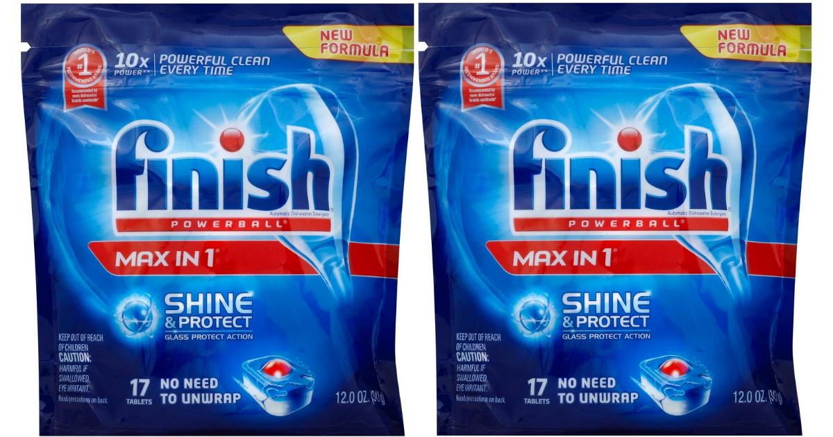 Target Finish Powerball 17Count Max In 1 Dishwasher Detergent Tabs