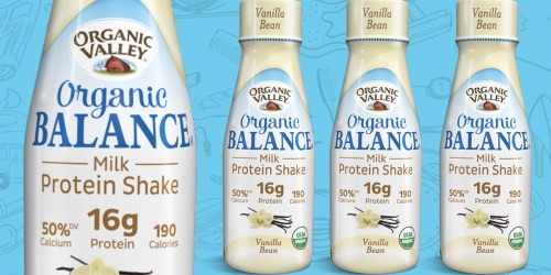 FREE Organic Valley Organic Balance Protein Shake Product Coupon