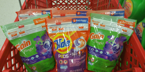 Target Shoppers! Tide Pods 35-Count Bags as Low as $4.44 Each (Only 13¢ Per Pod)