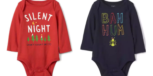 Gap: Extra 40% Off Winter Sale Items = Bodysuits Only $2.98 & More Baby Clothing Deals