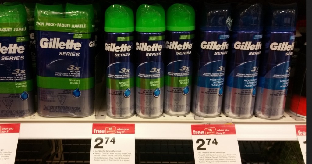Target: Gillette & Venus Shave Gels UNDER 60¢ Each (After Gift Card) - Hip2Save