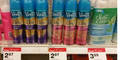 *NEW* Gillette & Venus Shave Gel Coupons = Venus Shave Gel Only 55¢ Each at Target (After Gift Card)