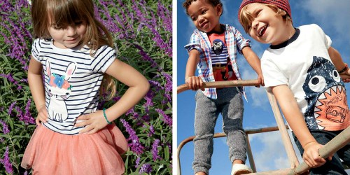 Gymboree: FREE Shipping on ANY Order + Extra 20% Off (New Customers) = $3.19 Polos & Tanks + More