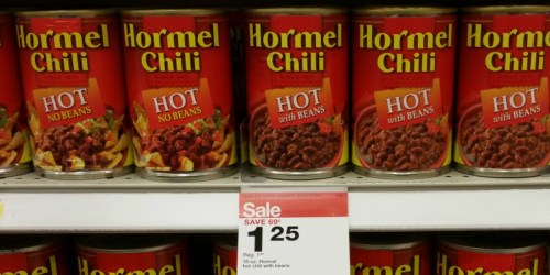 Target: Hormel Chili as Low as 98¢