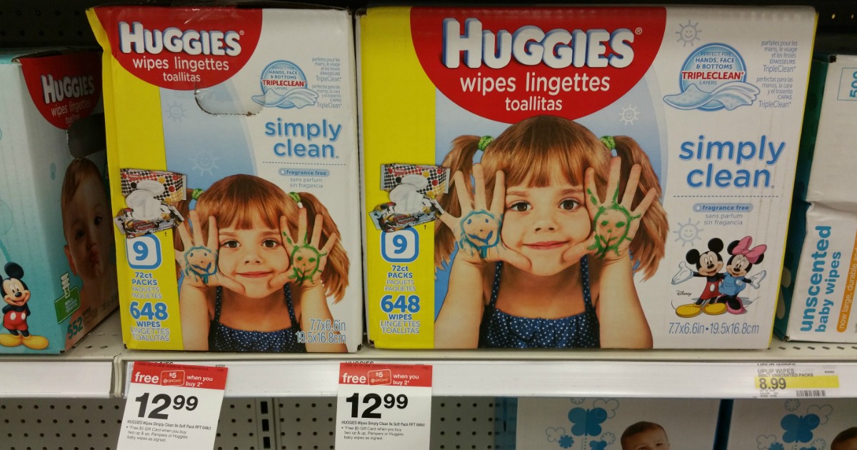 target huggies wipes