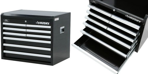 HomeDepot.com: Husky 26″ 9-Drawer Tool Chest Only $49 (Regularly $99) + Free Store Pickup