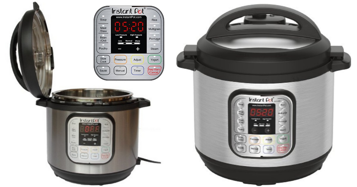 Amazon: 8-Quart Instant Pot 7-in-1 Electric Pressure Cooker Only $129 ...