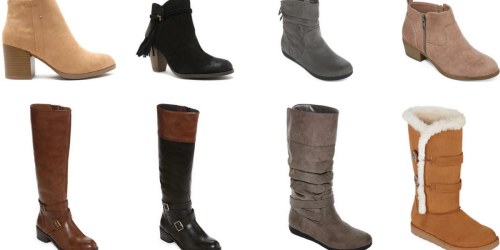 JCPenney: $10 Off $25 Coupon = Women’s Boots Only $19.99 (Regularly Up To $90)