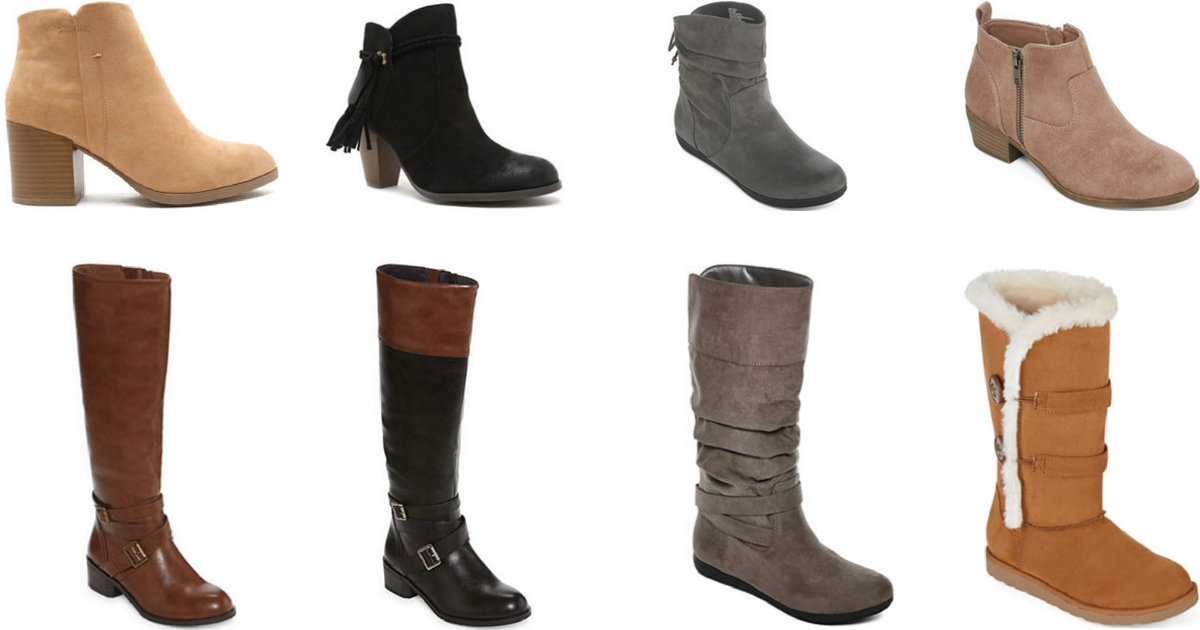 Jcpenney fashion shoes womens boots