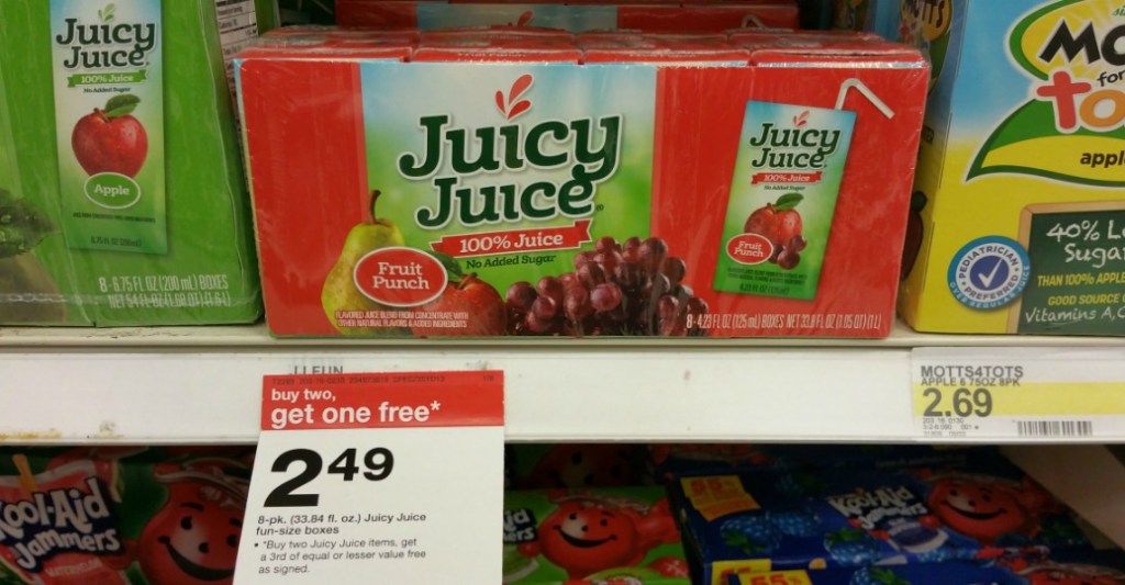 Target Juicy Juice 8Pack Juice Boxes Only 63¢ Each (After Checkout 51