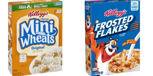 Target: Save BIG on Kellogg’s Cereals (Starting 1/8)