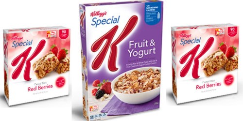 Walgreens: Kellogg’s Special K Bars Only 92¢ Per Box + More (Starting January 8th)