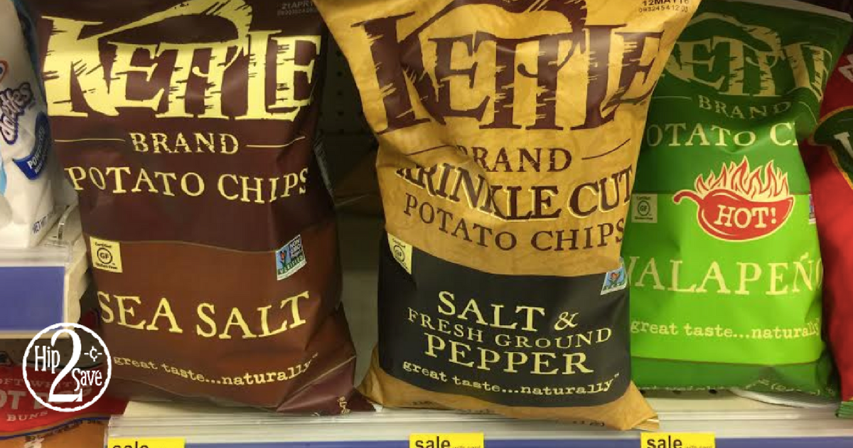 NEW 1/2 Kettle Chips Coupon = Only 1.50 Per Bag at Walgreens