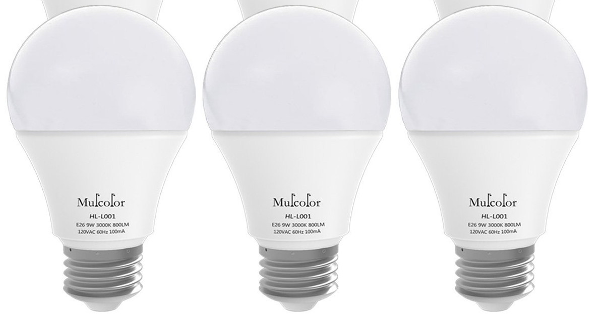 Amazon 6 Pack of LED 60W Equivalent Light Bulbs Only 7.05 (Regularly