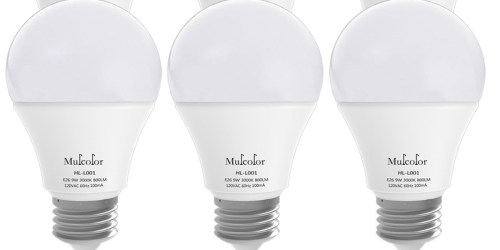 Amazon: 6 Pack of LED 60W Equivalent Light Bulbs Only $7.05 (Regularly $39.99) – Just $1.18 Per Bulb