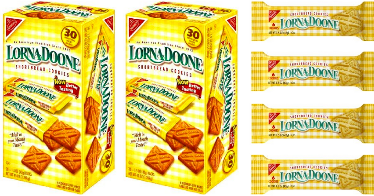 Amazon Nabisco Lorna Doone Shortbread Cookies Only 8 34 Shipped Best Price Hip2save
