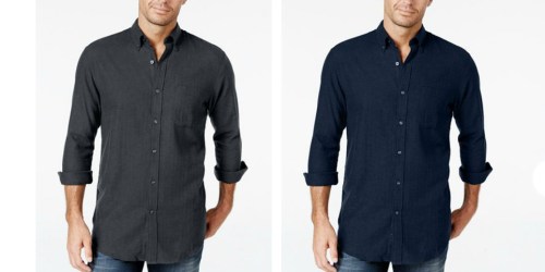 Macy’s.com: Men’s Pop-Up Sale Until 4PM EST = $4.50 Men’s Dress Shirts, $7.50 Jackets + More
