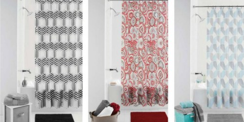 Walmart.com: Mainstays Bath Sets Only $5 (Includes Shower Curtain, Bath Mat & Curtain Rings)