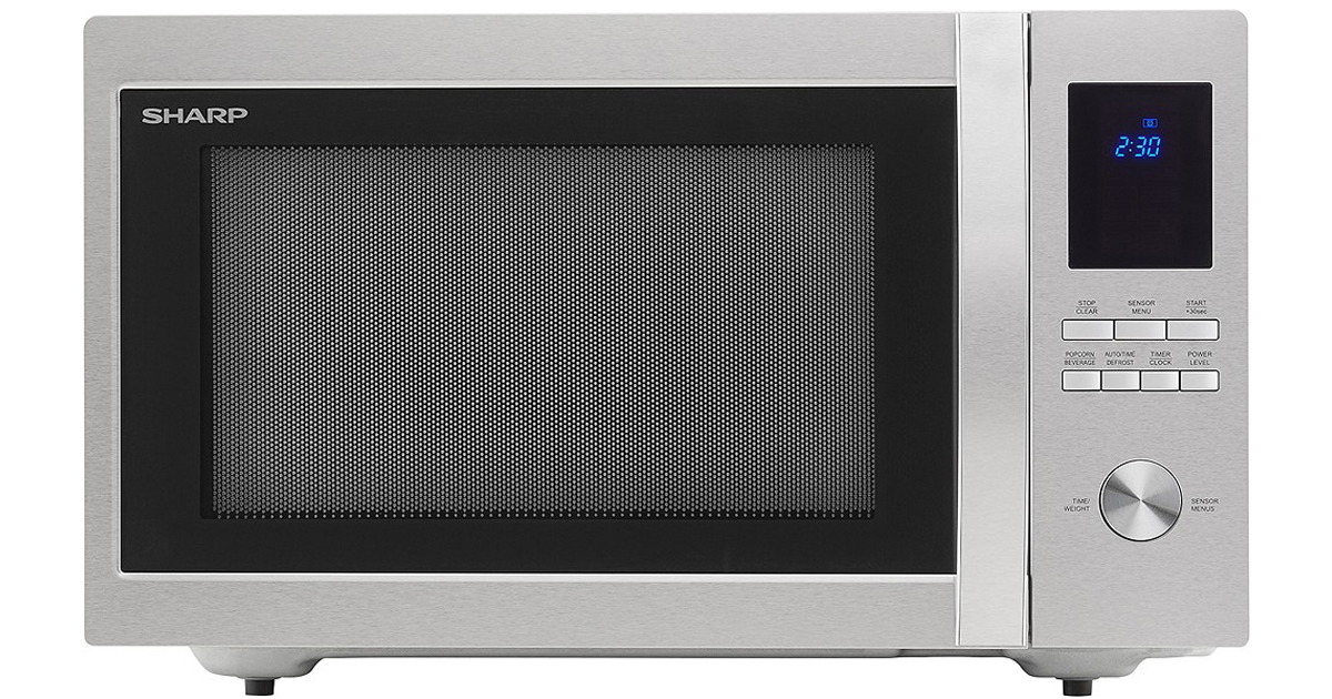 Best Buy: Sharp Family-Size Stainless Steel Microwave $109.99 Shipped