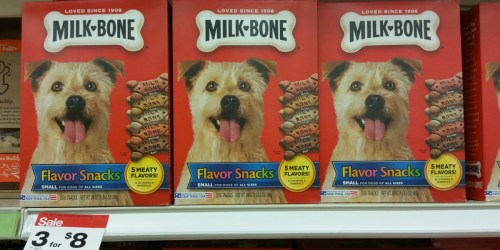 FIVE *NEW* Dog Treat Coupons = Nice Deals on Milk Bone and Pup-Peroni Treats at Target