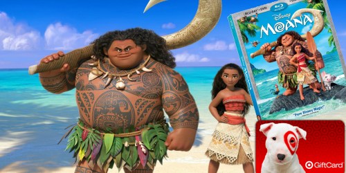 Target.com: Pre-Order Moana Blu-ray/DVD Combo Pack for $19.99 AND Score Free $5 Gift Card