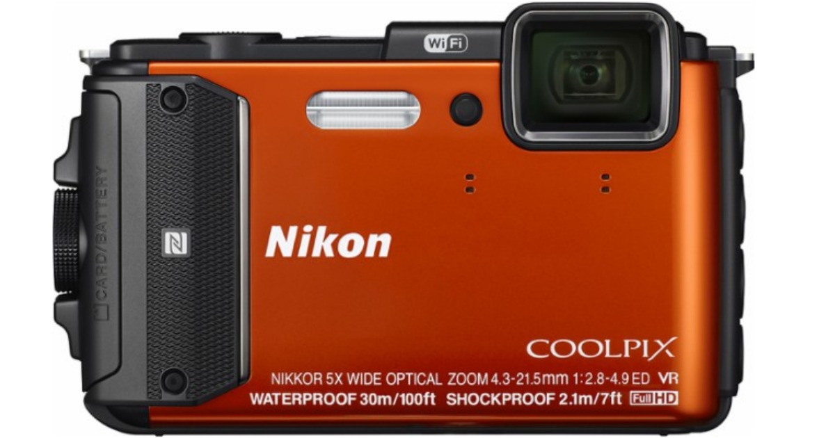 Nikon Coolpix Waterproof Digital Camera 199.99 Shipped (Reg. 349.99
