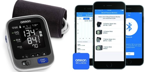 Amazon: Omron Wireless Blood Pressure Monitor with Cuff Only $54.99 Shipped (Regularly $99.99)