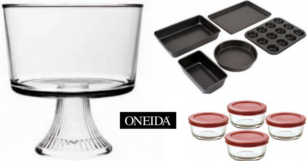 Oneida Extra 15 Off + FREE Shipping = Great Buys on Baking Pans, Storage Sets and More