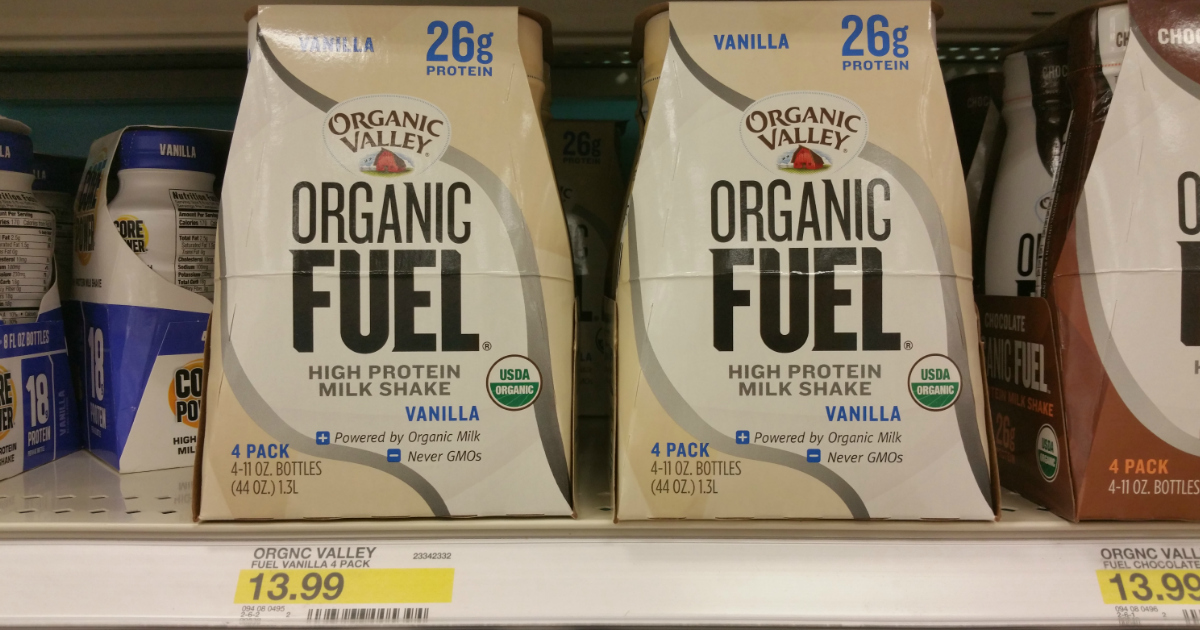 Target Organic Valley High Protein Shake 4Packs Just 3.30 Each After