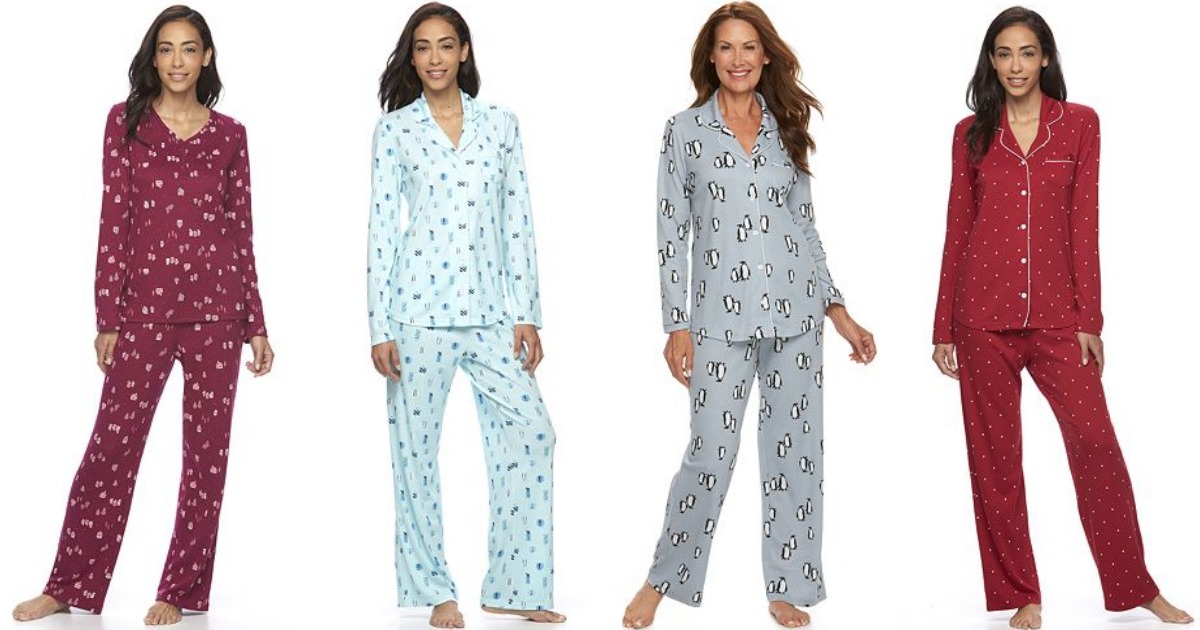 Kohl's Cardholders: Women's Sleepwear Sets as Low as $9.59 (Regularly $40)