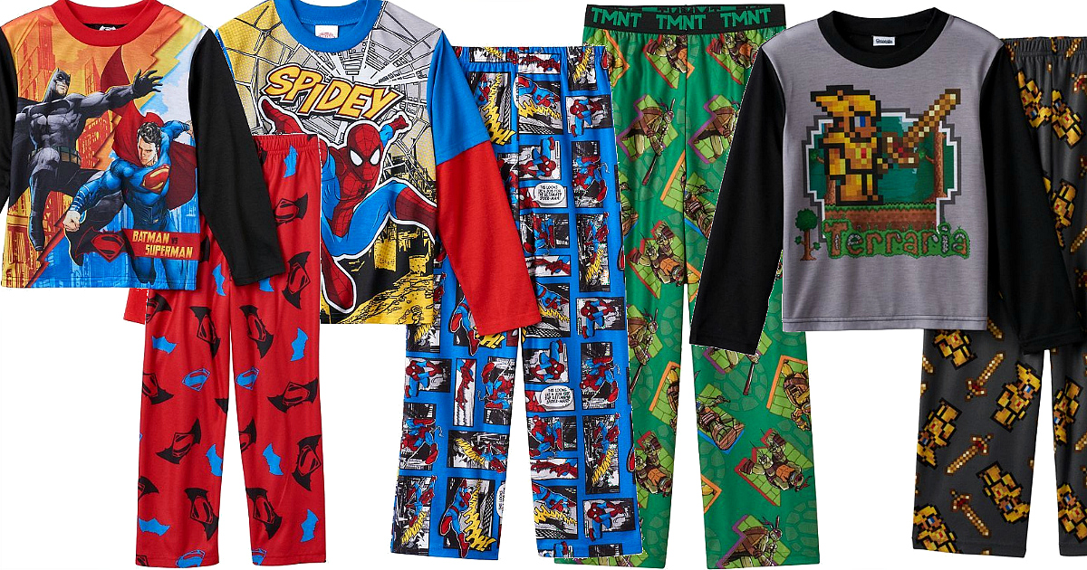 15 Off Purchase + Extra 25 Off Kid's Pajamas = Boys