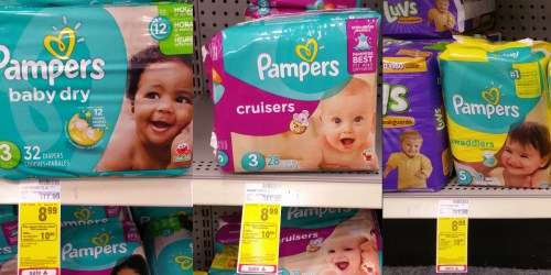 CVS: Pampers & Luvs Jumbo Pack Diapers $3.74 Each + Save on Other P&G Products (& Possible Clearance)