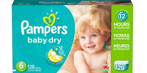 Amazon: Pampers Baby Dry Size 6 Diapers 128-Count Only $25.19 Shipped