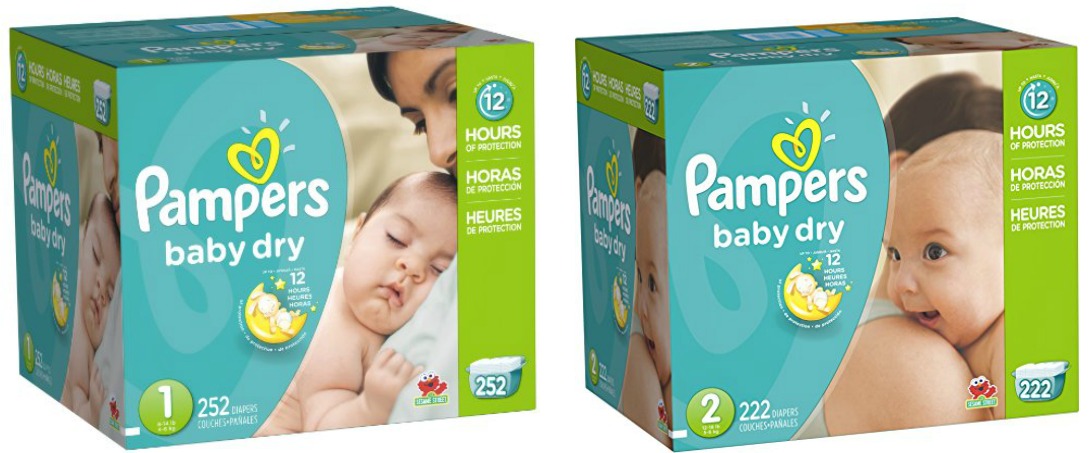 252 pampers hot sale size 1