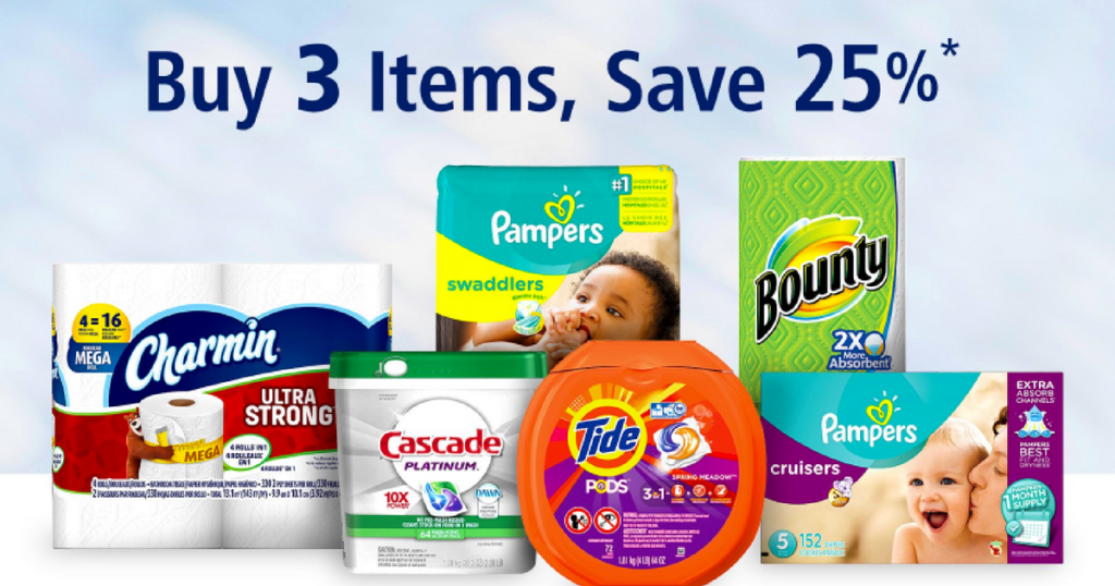 Save on Procter & Gamble Products