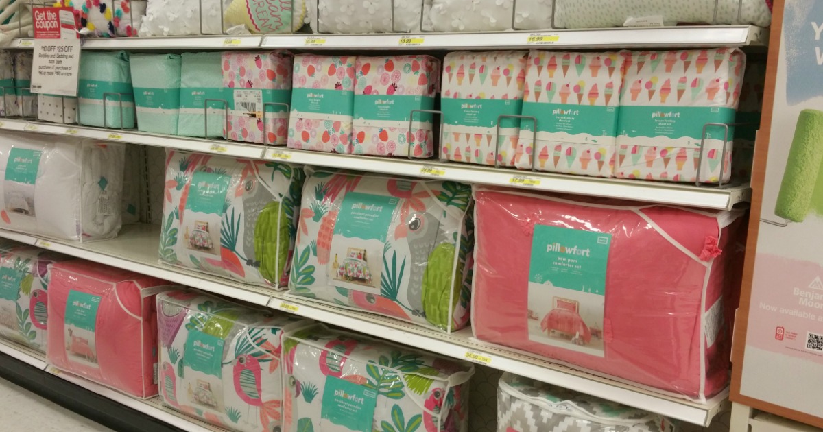 Target Shoppers! *HOT* Pillowfort Comforter Sets & Plush Blankets as