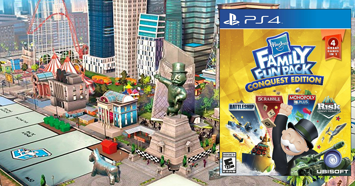 fornærme Ødelæggelse Blot Amazon: Hasbro Family Fun Pack Conquest Edition Game for PlayStation4 Only  $17.67 (Reg. $39.99)
