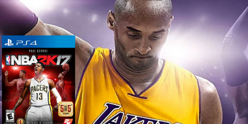 NBA 2K17 PlayStation 4 Game Only $39.83 (Regularly $59.96)